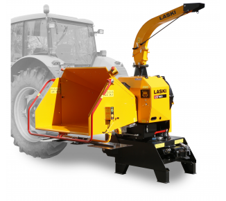 Powerful chipper with swivel base and hitch for 8t trailers 
 LS 160 TT (1000 rpm)